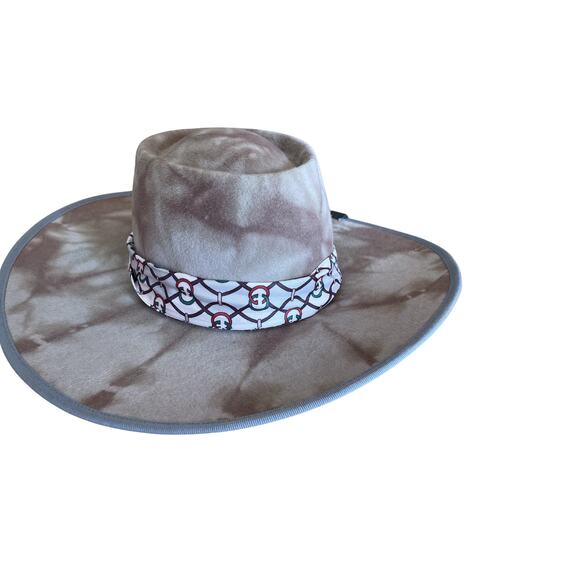 Minime Paris Tie Dye Felt Hat main image 5